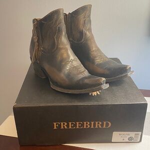 Freebird by Steven Black Leather “Wolfie” Boots